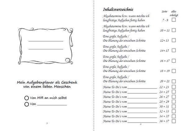 Produktbild: Mein To Do Listen Organizer