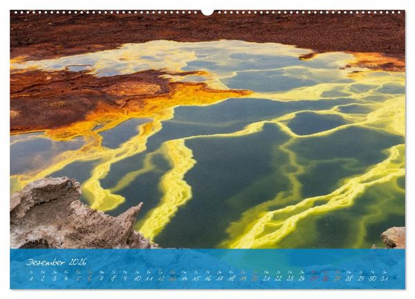 Produktbild: Natur abstrakt Farben und Strukturen (Wandkalender 2026 DIN A2 quer), CALVENDO Monatskalender