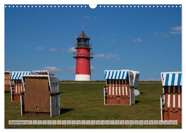 Produktbild: Seebad B&uuml;sum (Wandkalender 2026 DIN A3 quer), CALVENDO Monatskalender