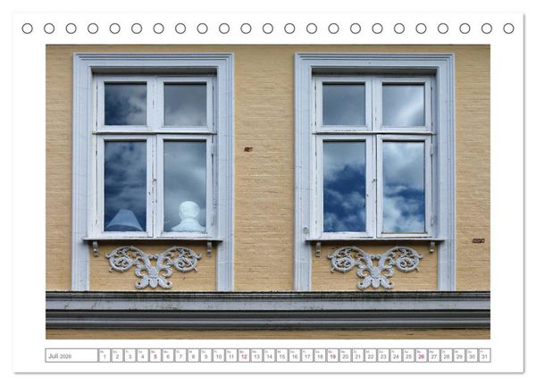 Produktbild: Ribe, D&auml;nemarks alte Stadt mit Mittelaltercharme und Wikinger-Vergangenheit (Tischkalender 2026 DIN A5 quer), CALVENDO Monatskalender
