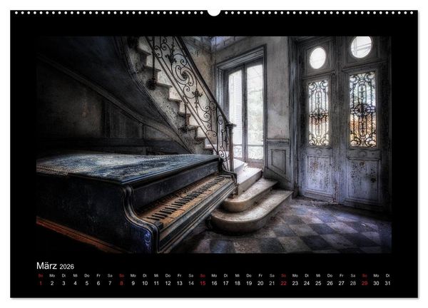 Produktbild: Lost Places - vergessene orte vergessener glanz (hochwertiger Premium Wandkalender 2026 DIN A2 quer), Kunstdruck in Hochglanz