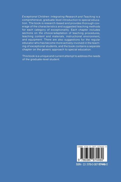 Produktbild: Exceptional Children