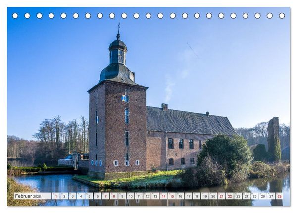 Produktbild: Romantisches Wegberg (Tischkalender 2026 DIN A5 quer), CALVENDO Monatskalender