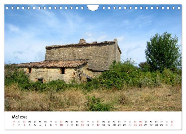 Produktbild: Camino di Assisi - Franziskusweg (Wandkalender 2026 DIN A4 quer), CALVENDO Monatskalender
