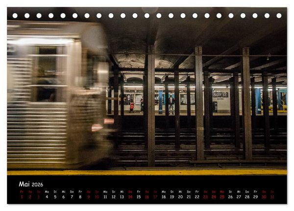 Produktbild: New York City - Impressionen (Tischkalender 2026 DIN A5 quer), CALVENDO Monatskalender