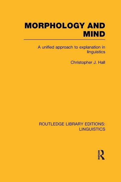 Produktbild: Morphology and Mind