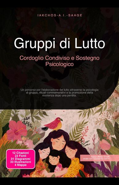 Produktbild: Gruppi di Lutto: Cordoglio Condiviso e Sostegno Psicologico