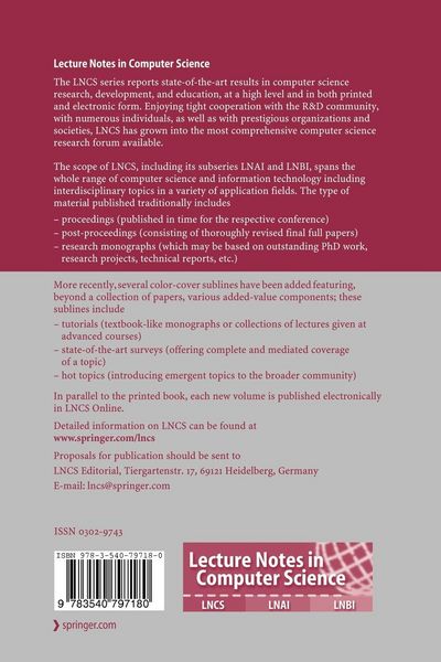 Produktbild: Theory and Applications of Satisfiability Testing &ndash; SAT 2008