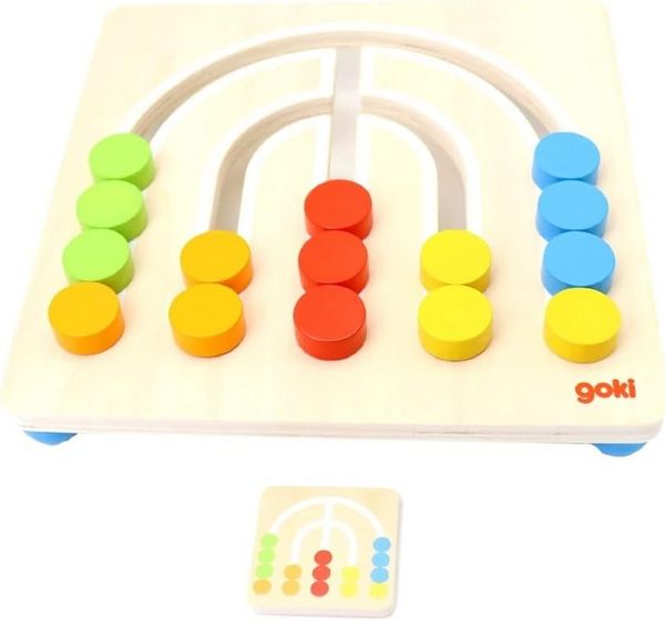 Produktbild: Farbsortierbrett Regenbogen