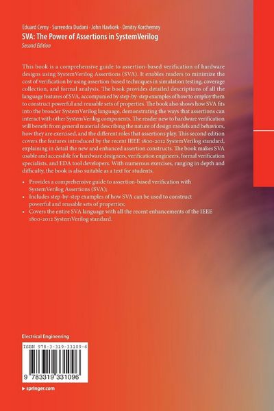 Produktbild: SVA: The Power of Assertions in SystemVerilog