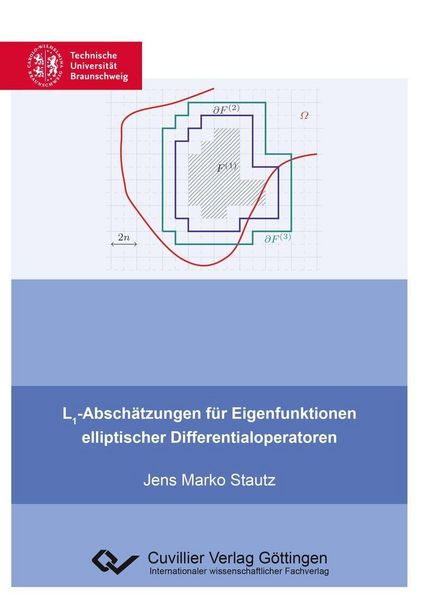 Produktbild: L1-Absch&auml;tzungen f&uuml;r Eigenfunktionen elliptischer Differentialoperatoren