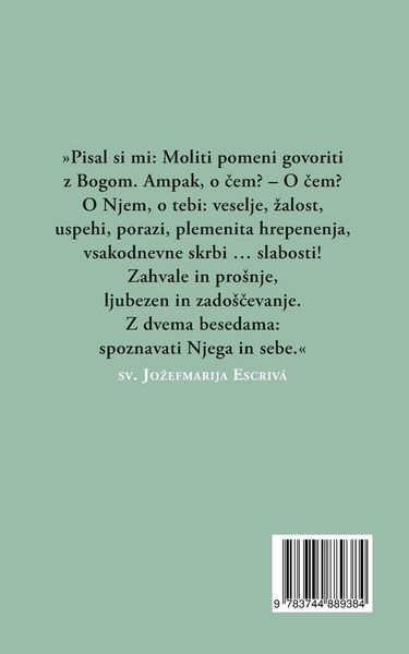 Produktbild: Spoznavati Njega in sebe