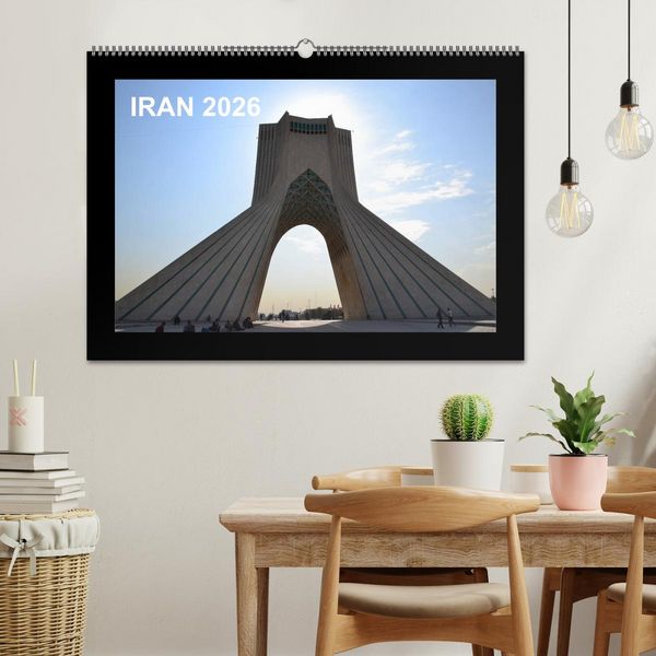 Produktbild: IRAN 2026 (Wandkalender 2026 DIN A2 quer), CALVENDO Monatskalender