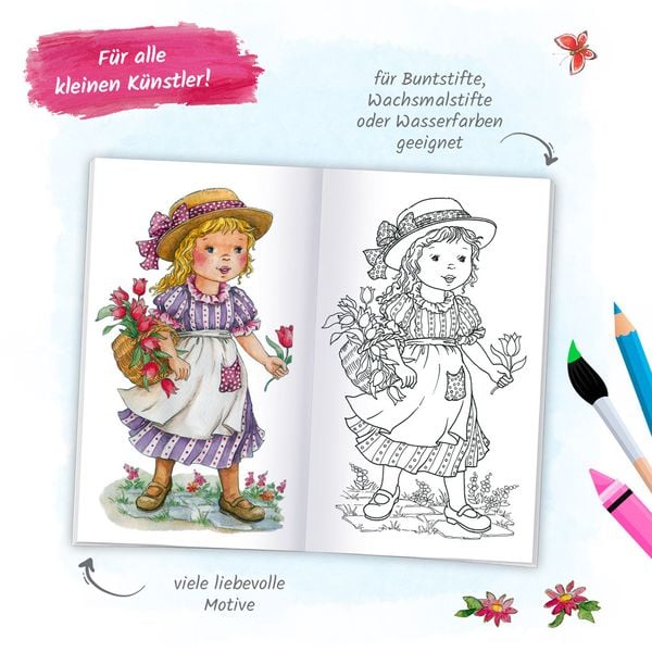 Produktbild: Meine kleine Welt - Ausmalbuch