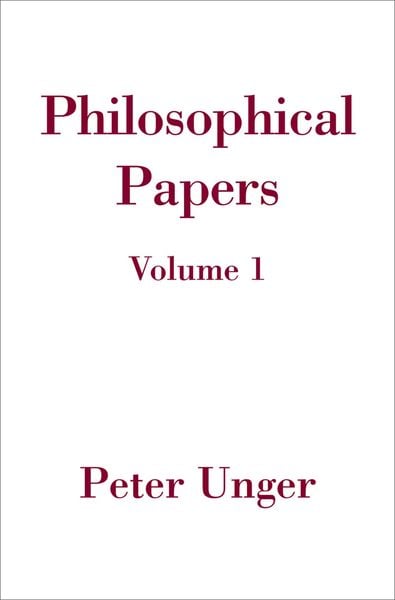 Produktbild: Philosophical Papers