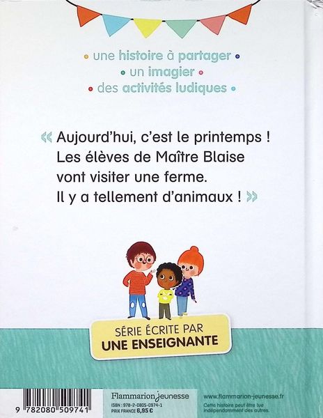 Produktbild: Je suis en maternelle ; Les animaux de la ferme