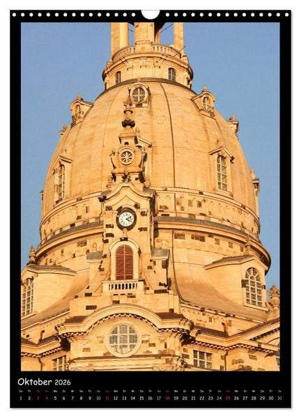 Produktbild: Frauenkirche Dresden (Wandkalender 2026 DIN A3 hoch), CALVENDO Monatskalender