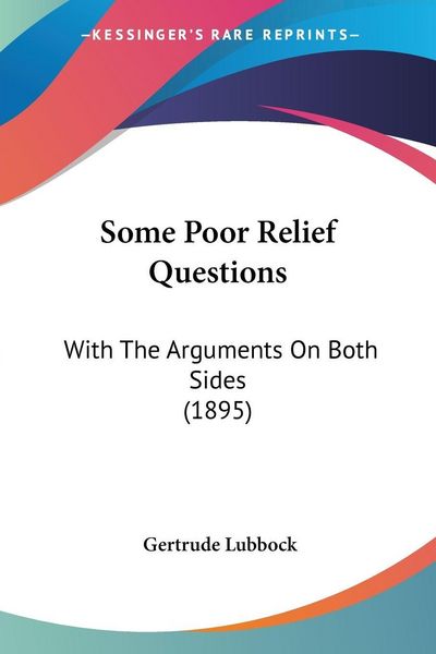 Produktbild: Some Poor Relief Questions