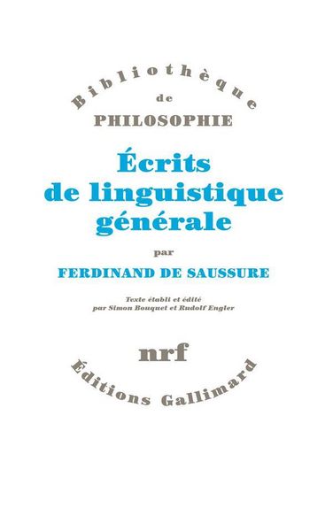 Produktbild: Ecrits de linguistique g&eacute;n&eacute;rale