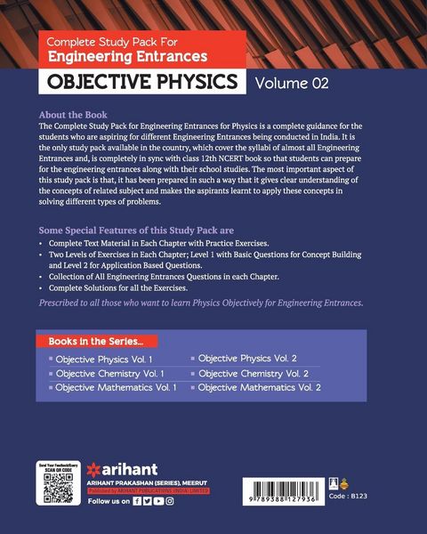 Produktbild: Objective Physics Volume 2 For Engineering Entrances