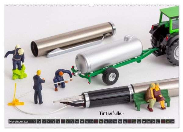Produktbild: Korkenzieher ... und andere Mini-Welten (hochwertiger Premium Wandkalender 2026 DIN A2 quer), Kunstdruck in Hochglanz