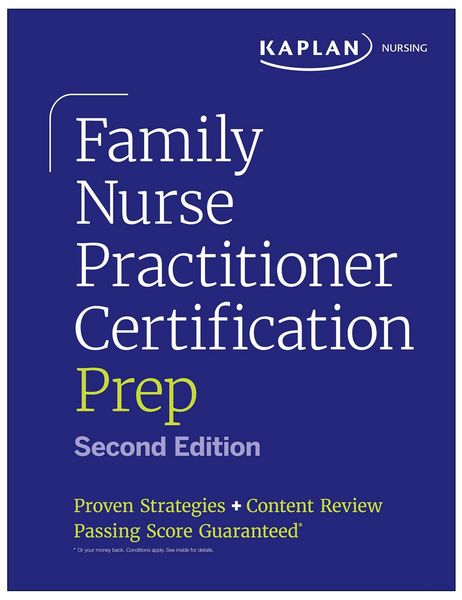 Produktbild: Family Nurse Practitioner Certification Prep with Case-Based Review and Diagnostic Practice for the AANP and ANCC Exams (Kaplan Test Prep)