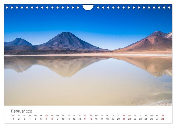 Produktbild: Vulkane - Die atemberaubendsten Motive der Feuerspucker. (Wandkalender 2026 DIN A4 quer), CALVENDO Monatskalender