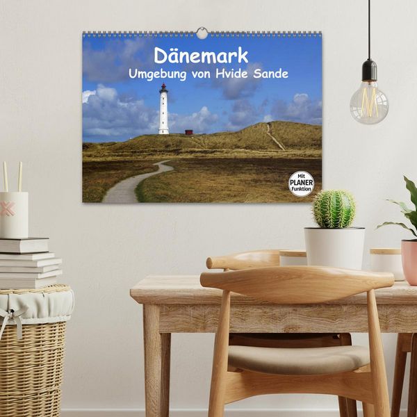 Produktbild: D&auml;nemark - Umgebung von Hvide Sande (Wandkalender 2026 DIN A3 quer), CALVENDO Monatskalender