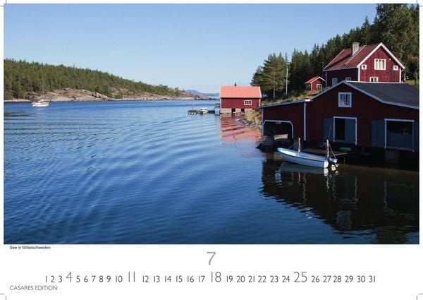 Produktbild: Schweden Kalender 2027 &ndash; Wandkalender | Fotokalender Nordeuropa 24x35cm - Naturerlebnisse & Landschaften des Nordens &ndash; Hochwertiger . mit beeindruckenden Fotos