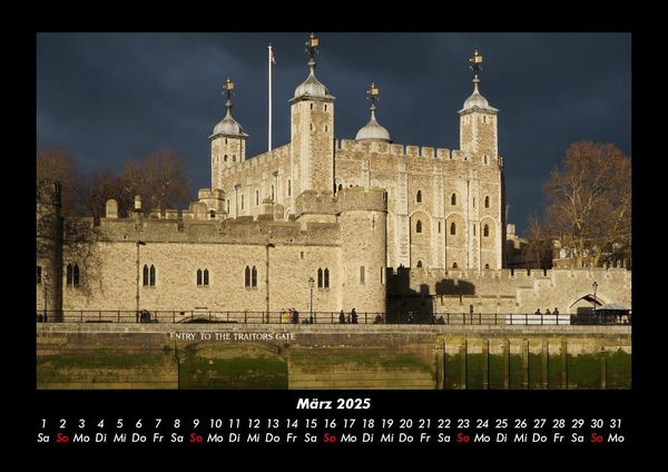 Produktbild: London 2025 Fotokalender DIN A3