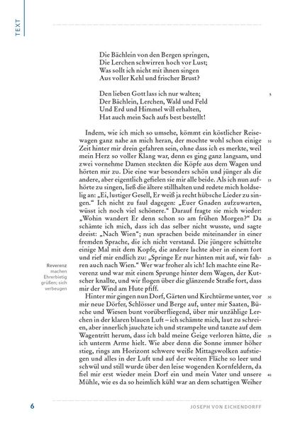 Aus Dem Leben Eines Taugenichts Wichtige Textstellen 'Aus dem Leben eines Taugenichts' - 'Deutsch & Literatur' Schulbuch