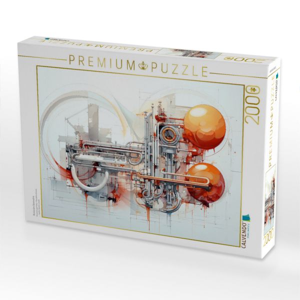 Produktbild: CALVENDO Puzzle Illusion&auml;re Geometrie | 2000 Teile Lege-Gr&ouml;&szlig;e 90x67cm Foto-Puzzle f&uuml;r gl&uuml;ckliche Stunden