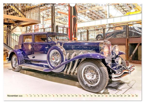 Produktbild: Nationales Auto Museum, The Loh Collection (Wandkalender 2026 DIN A3 quer), CALVENDO Monatskalender
