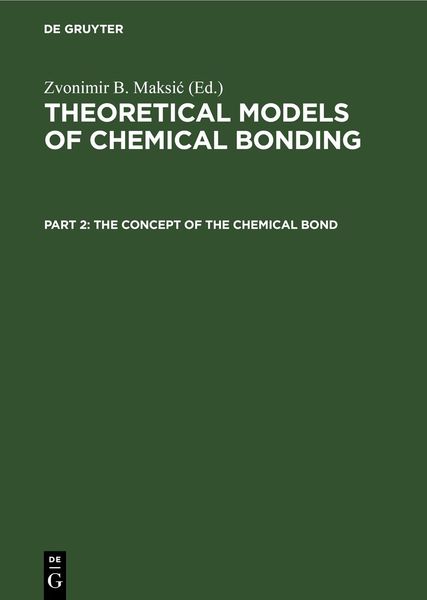 Produktbild: The Concept of the Chemical Bond