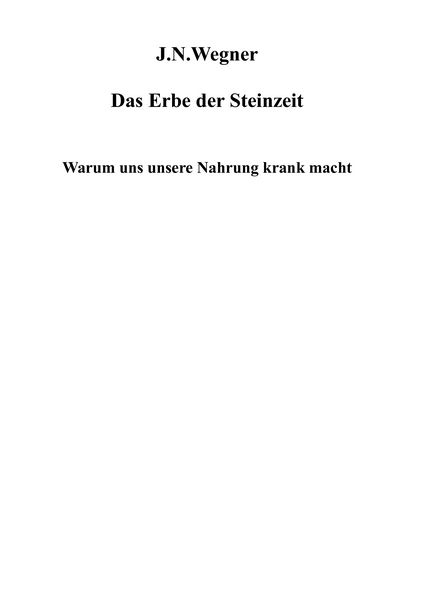 Produktbild: Das Erbe der Steinzeit