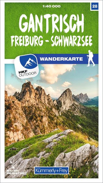 Produktbild: K&uuml;mmerly+Frey Wanderkarte 28 Gantrisch 1:40.000
