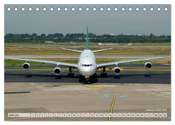 Produktbild: Airliners - Face to Face (Tischkalender 2027 DIN A5 quer), CALVENDO Monatskalender