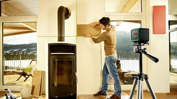 Produktbild: Bosch Home and Garden Quigo Green Set Kreuzlinienlaser