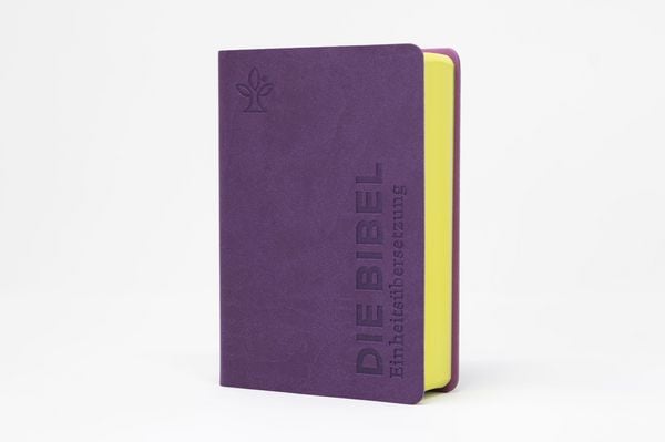 Produktbild: Die Bibel. Senfkorn, Handschmeichler lila