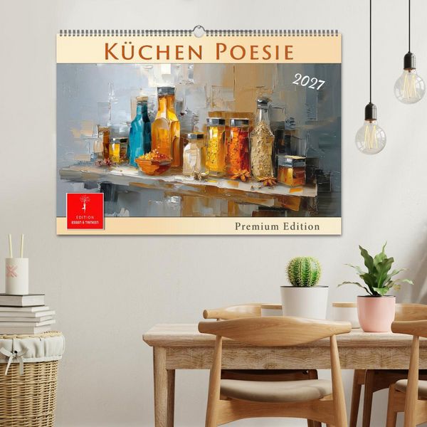 Produktbild: K&uuml;chen Poesie (Wandkalender 2027 DIN A2 quer), CALVENDO Monatskalender