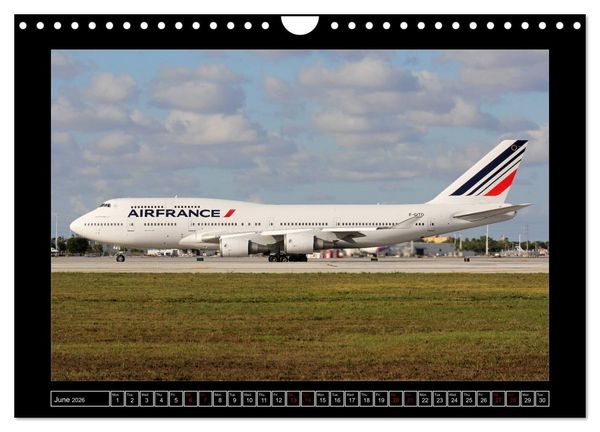 Produktbild: 747 Queen of the Skies (Wall Calendar 2026 DIN A4 landscape), CALVENDO 12 Month Wall Calendar