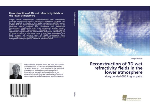 Produktbild: Reconstruction of 3D wet refractivity fields in the lower atmosphere