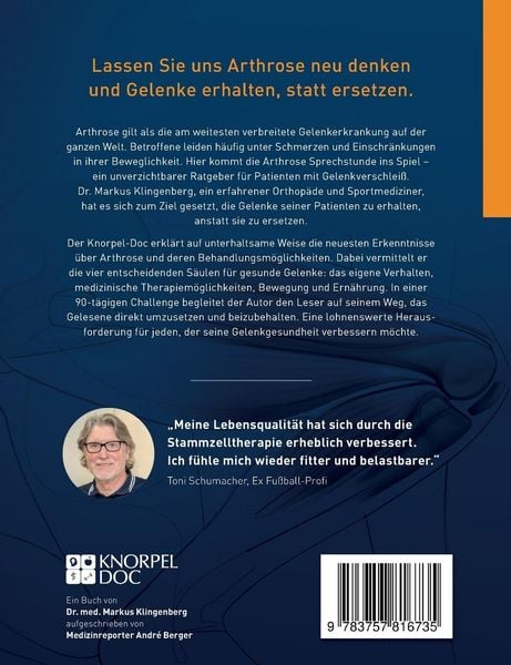 Produktbild: Die Arthrose Sprechstunde