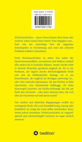 Produktbild: Geschichten eines nicht ganz Dichten