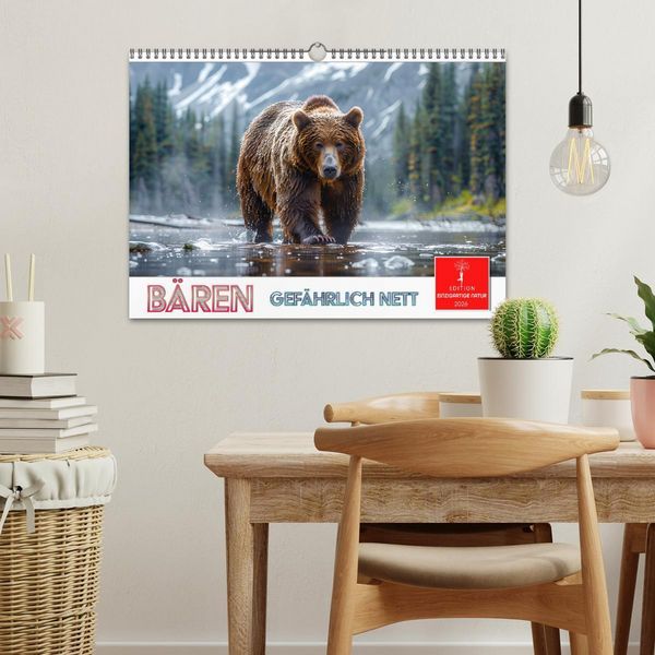 Produktbild: B&auml;ren - gef&auml;hrlich nett (Wandkalender 2026 DIN A3 quer), CALVENDO Monatskalender