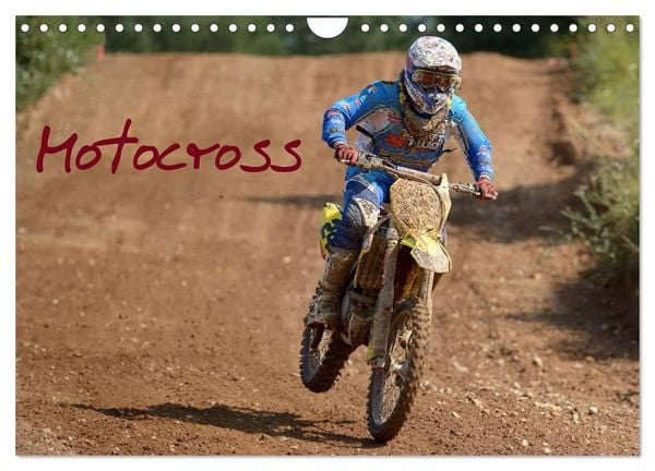 Produktbild: Motocross - Terminplaner (Wandkalender 2026 DIN A4 quer), CALVENDO Monatskalender