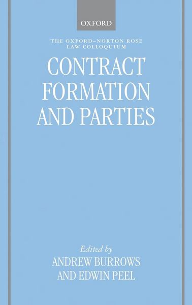 Produktbild: Contract Formation & Parties Onrlc