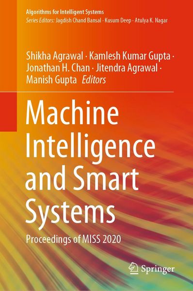 Produktbild: Machine Intelligence and Smart Systems