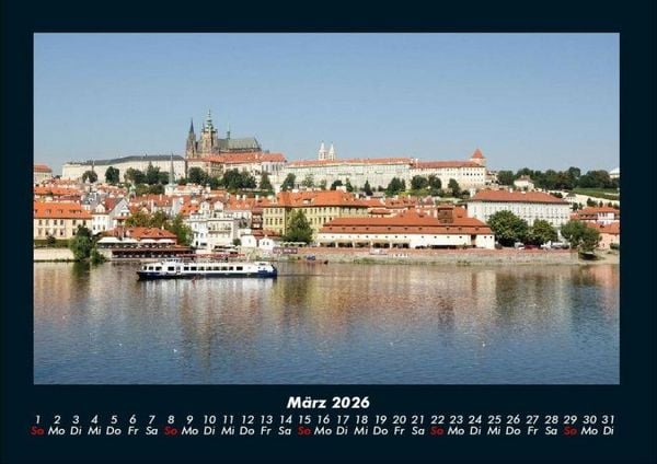 Produktbild: Prag 2026 Fotokalender DIN A4