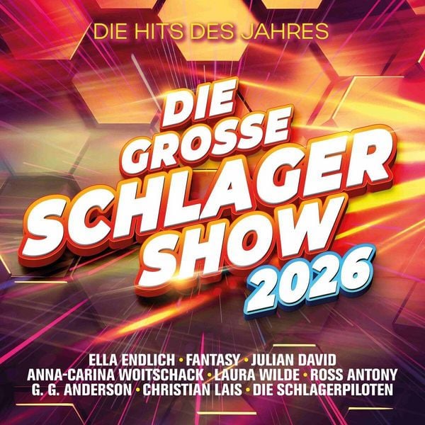 Produktbild: Die gro&szlig;e Schlager-Show 2026 - Alle Hits des Jahres